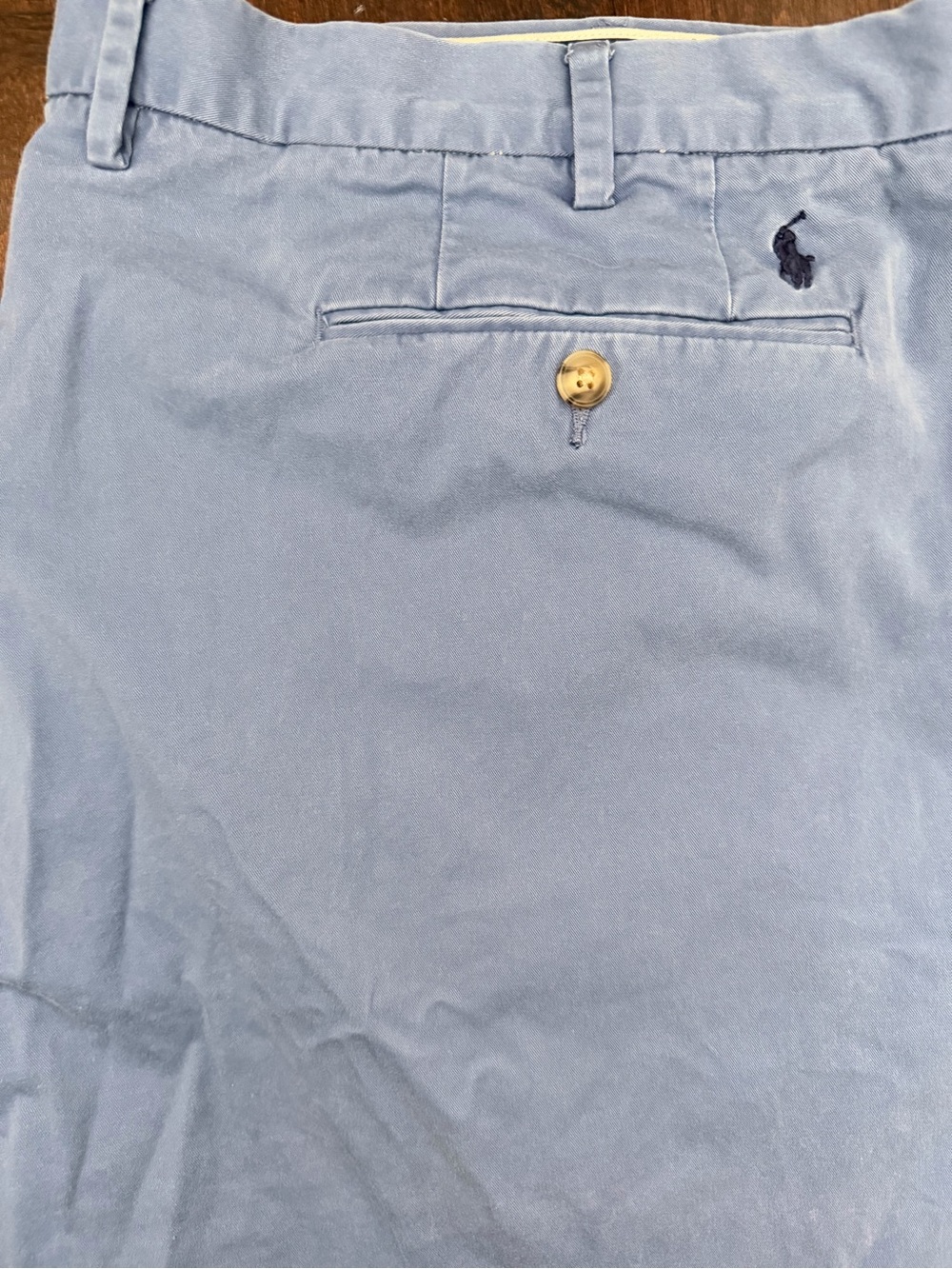 Polo Ralph Lauren Periwinkle Blue Polo Chino Big and Tall 46Bx30
